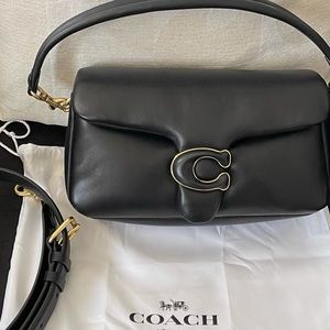 Coach Pillow Tabby 26 in Black